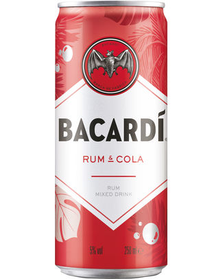 BACARDI COLA BLIK 24X25CL