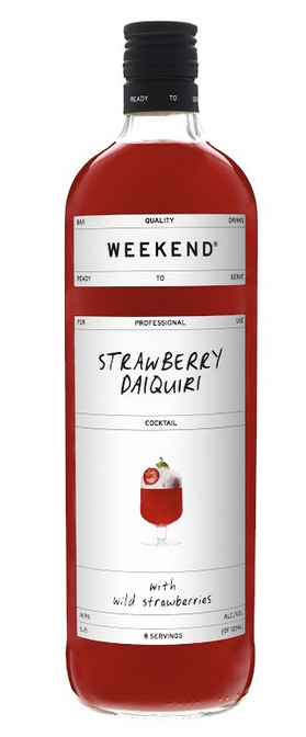 [117/009480] WEEKEND STRAWBERRY DAIQUIRI 1 L