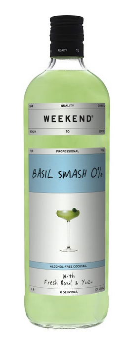 [117/009481] WEEKEND BASIL SMASH 0% 1 L