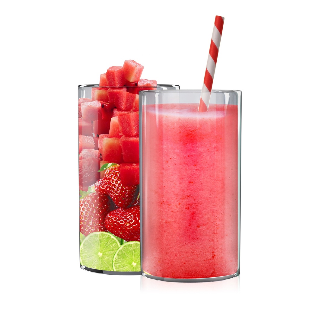 [SM46] WOW SMOOTHIES "WATERMELON SPLASH" WATERMELOEN/AARDBEI/LIMOEN 33 X 150 GR <*_*>