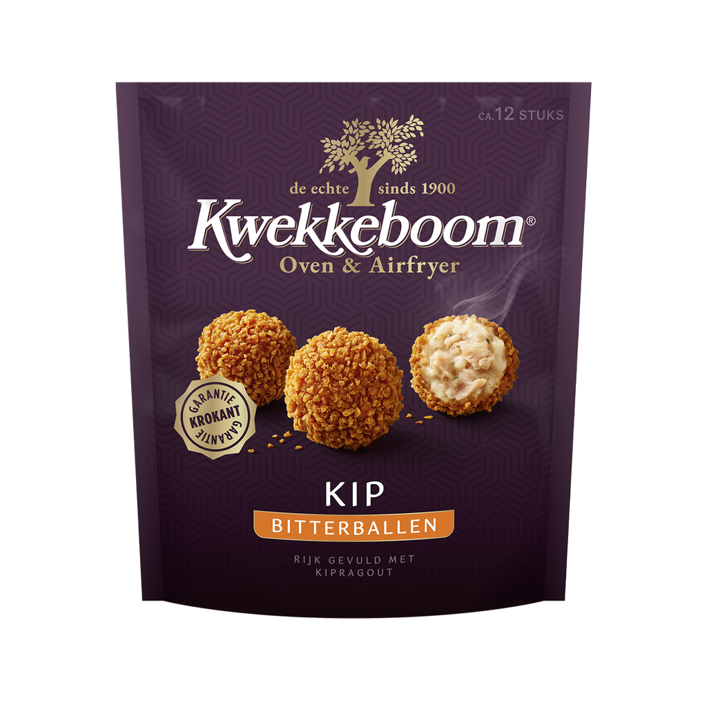 KWEKKEBOOM OVEN KIP BITTERBALLEN 8X12X25GR <*_*>