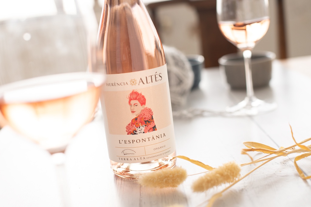[W002279- 2024] DE HAAN ALTES "HERENCIA ALTES L'ESPONTANIA" ROSADO TERRA ALTA 75 CL