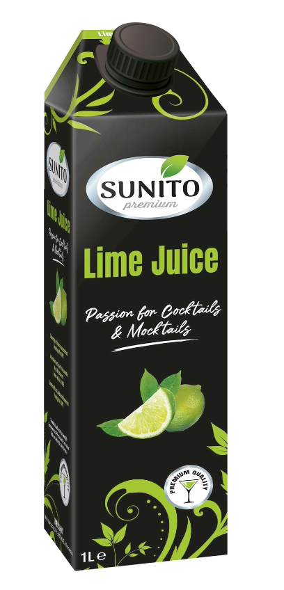 SUNITO LIMOENSAP - LIME JUICE 6 X 1 L