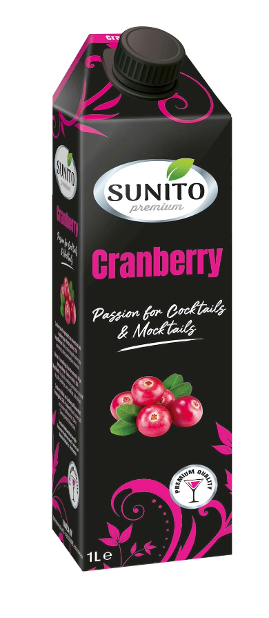 SUNITO CRANBERRY 6 X 1 L