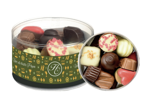 M-DELICIOUS BONBONS KOKER 'VOOR PAPA' ASSORTIE 12X250GR