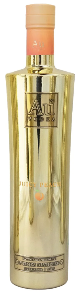 AU VODKA JUICY PEACH 35,2° 70CL (6)