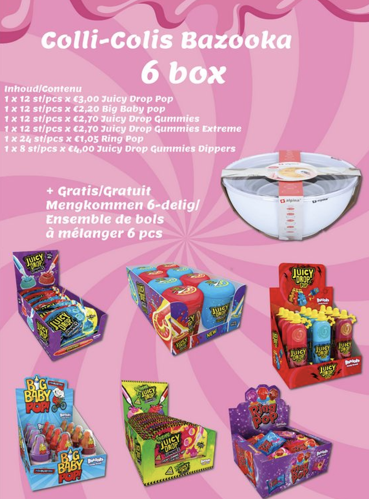 COLLI BAZOOKA 6 BOX + GRATIS MENGKOMMENSET (FOLD 9 '25)