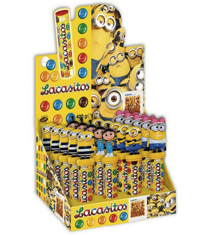 [LAC617B] LACASITOS MINIONS DISPLAY 20X20GR