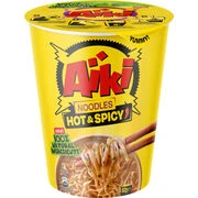 AIKI NOODLES HOT&SPICY 8 X 71 GR