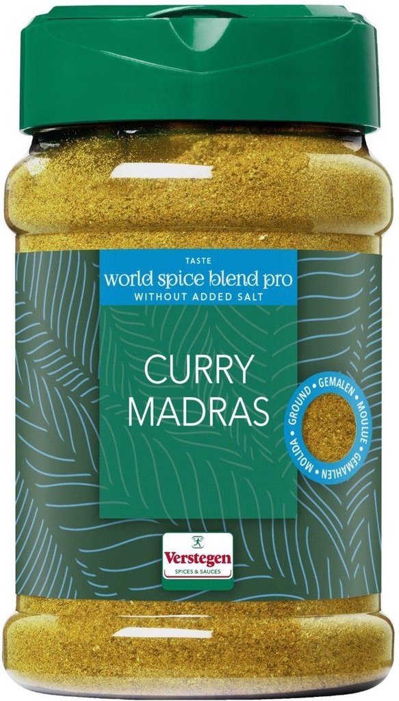 VERSTEGEN CURRY MADRAS ZONDER ZOUT 165GR