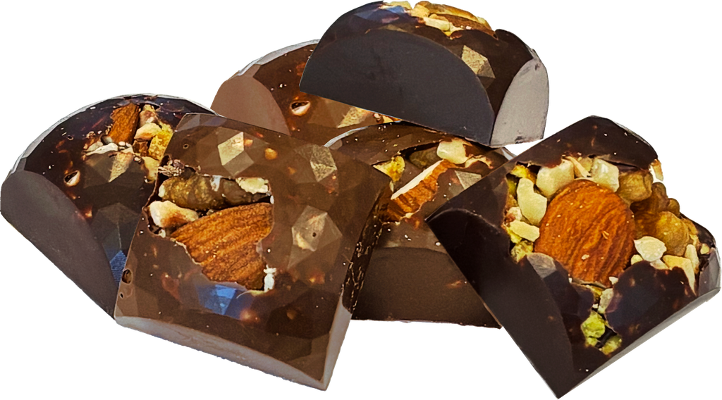 [MDD0080] DELICE SQUARE DIAMANT NOOT FONDANT 1KG