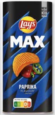 [340061008] LAYS SNACKBOX MAX PAPRIKA 8 X 125 GR