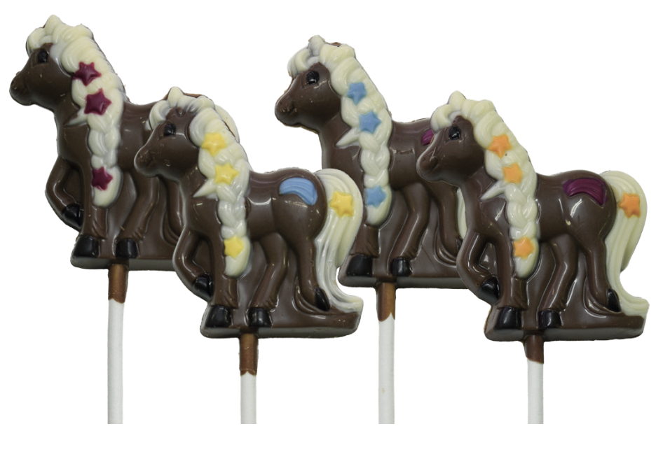 THE CHOCOLATE CHOCOLADE LOLLY'S UNICORN 30 STUKS