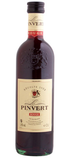 LE PINVERT ROUGE 25 CL X 6