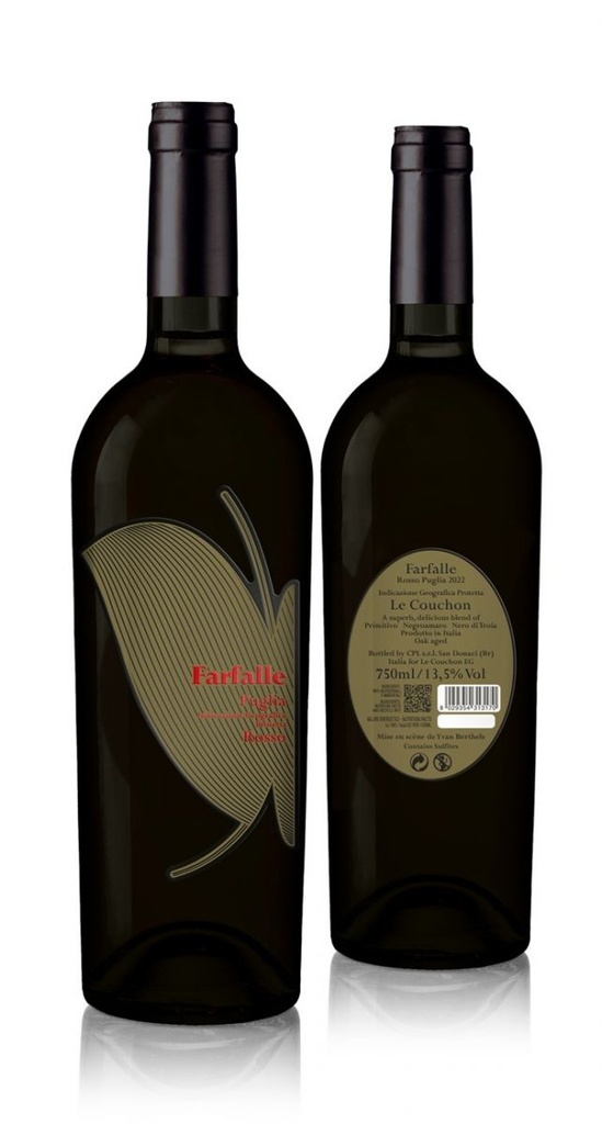 [085/009691] LE COUCHON FARFALLE ROSSO ROOD 75 CL (6)