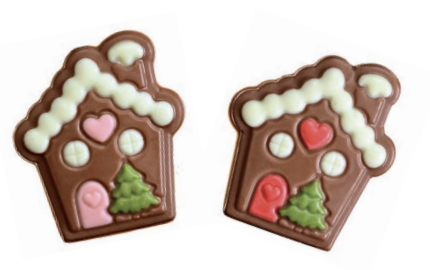 M-DELICIOUS KERSTHUISJE ASS MELK DECO 2,16 KG