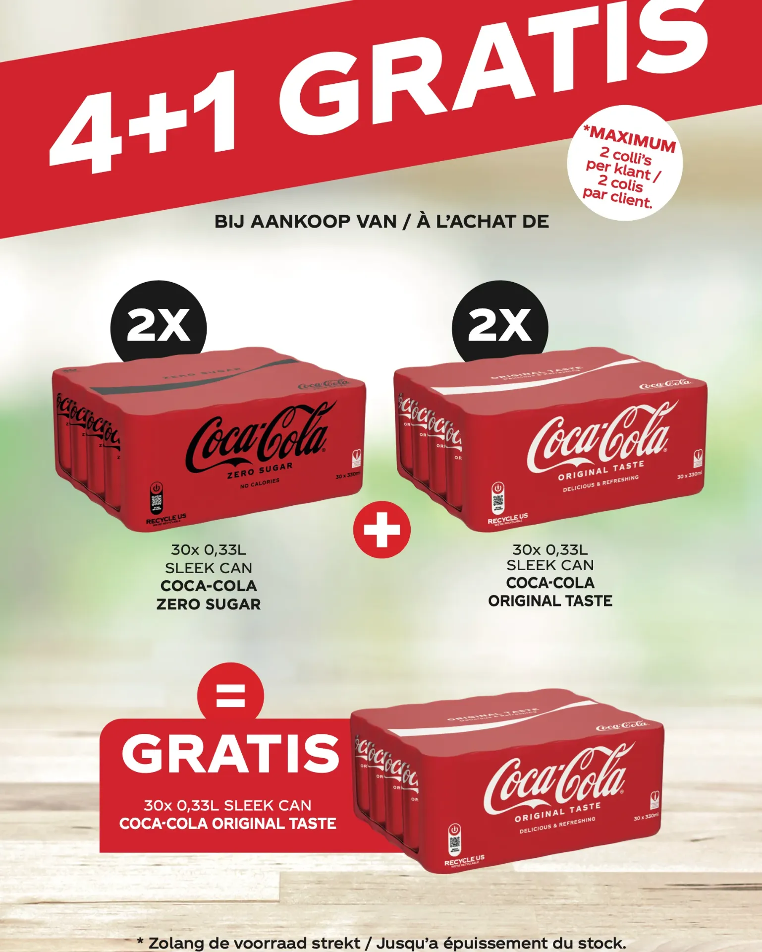 COLLI COLA BLIK 4+1 GRATIS ( LAB 10 -'26 tem 17/10)