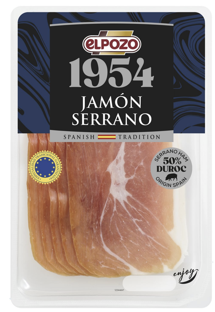 ELPOZO TAPAS SERRANOHAM 14 X 80 GR <**>