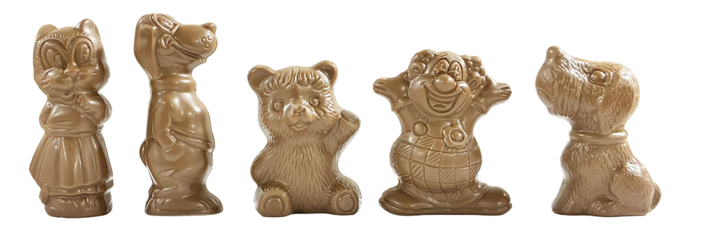 DELICE MINI FIGUURTJES DONKERE MELK 20GR - 1,5KG