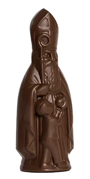 DELICE KLAASJE 18CM DONKERE MELK 95GR - 10ST