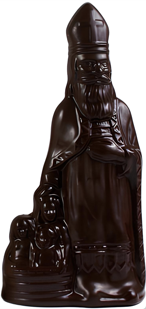 DELICE SINTERKLAAS 25CM FONDANT 220GR - 4ST