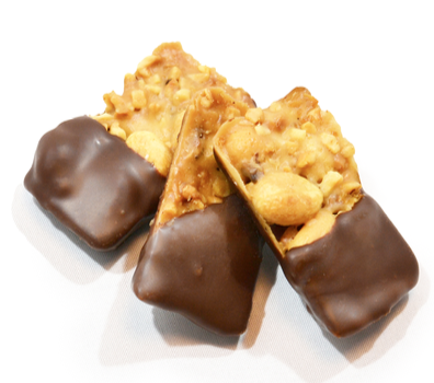 KARAMEL KROKANT CHOCOLADE KOEKJES ZAKJE 10X150GR