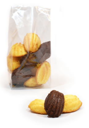 ROOMBOTER MINI MADELEINE ASSORTIE ZAKJES 10X150GR