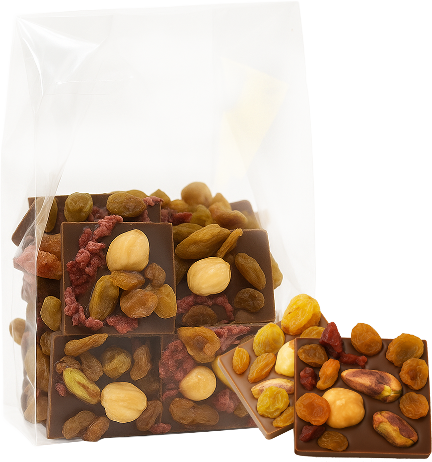 [MC726-727PP] MINI STUDENTENHAVER ASSORTIE ZAKJE 10X150GR