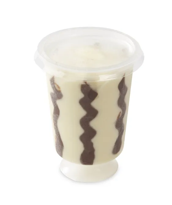 [PBAN] MISSAULT POTJES BANAANROOMIJS MET CHOCOLADE SWIRL 12 X 120 ML<*_*>