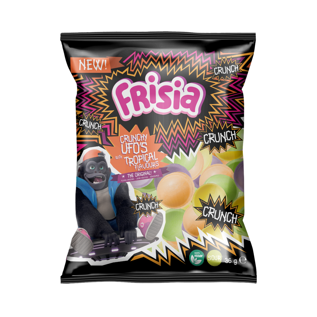 [710520005] FRISIA TROPICAL UFO CRUNCHY 16 X 36 GR