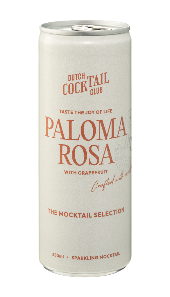 DUTCH COCKTAIL CLUB MOCKTAIL PALOMA ROSA BLIK12X250ML <**>
