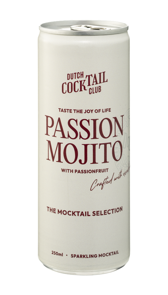 DUTCH COCKTAIL CLUB MOCKTAIL PASSION MOJITO  BLIK12X250ML<**>