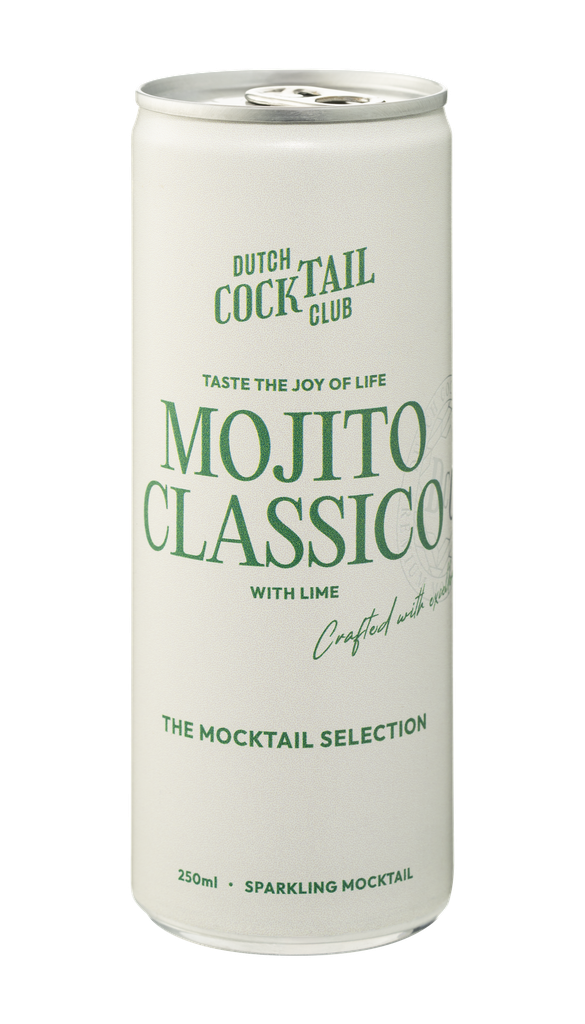 DUTCH COCKTAIL CLUB MOCKTAIL CLASSIC MOJITO BLIK 12X250ML<**>