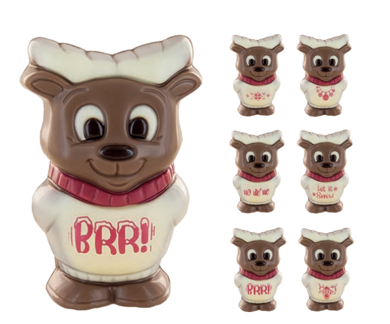 [BEL1007711] BELFINE MOOSE LEE 24X40GR 7,6CM