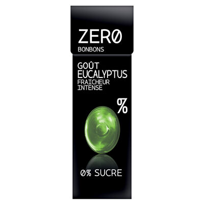 [028310] ZERO CANDIES EUCALYPTUS 12 STUKS