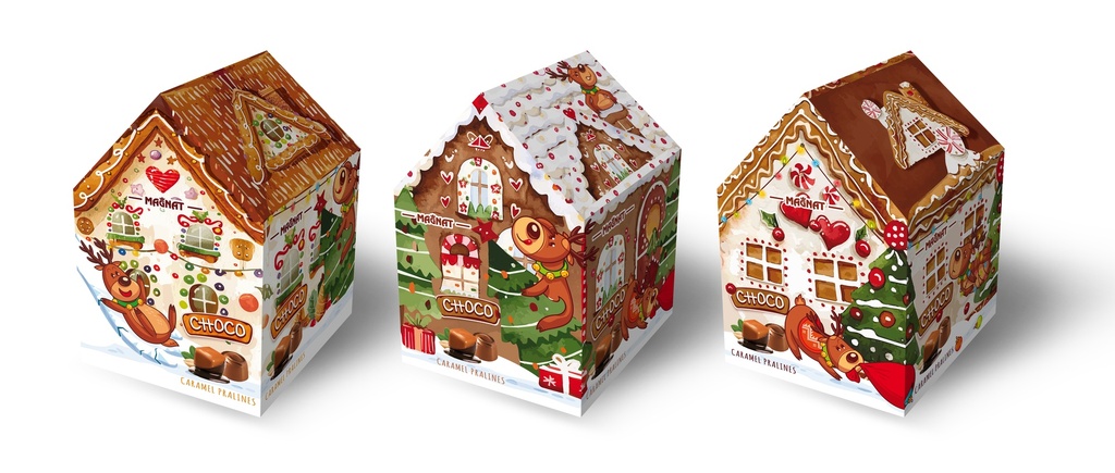 MAGNAT CARAMEL HOUSE 12X80GR