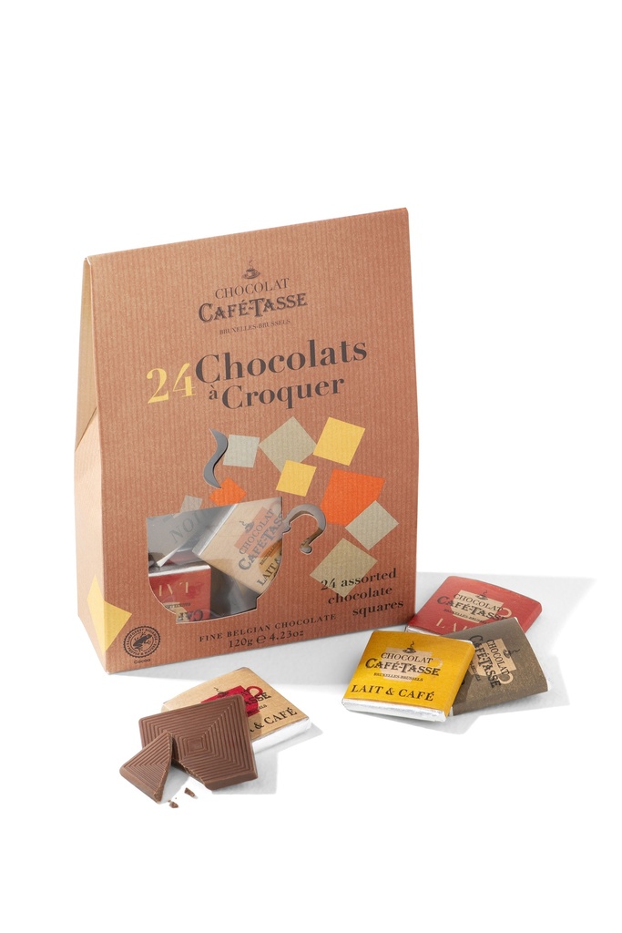 CAFE-TASSE ZAKJE 24 NAPOLITAINS ASS 6 SMAKEN 12X120GR