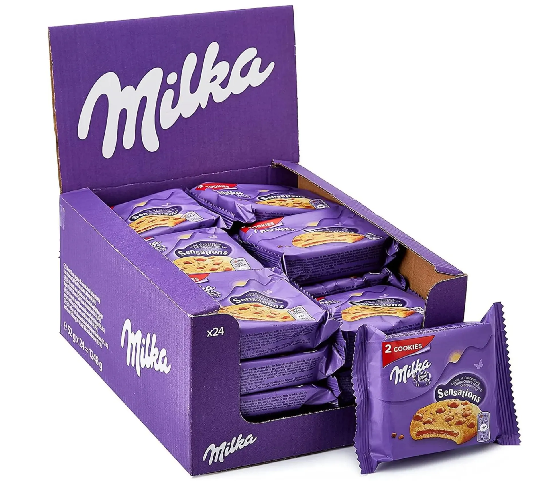 [MDLZ/4033941] MILKA COOKIE SENSATIONS 24 X 52 GR