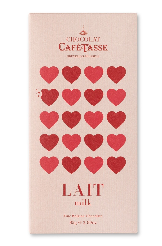 CAFE-TASSE TABLET MELK HARTJE 12X85GR