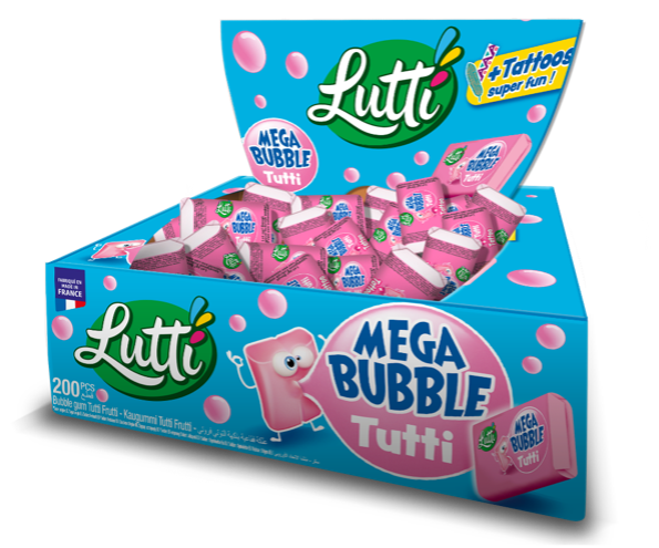 [22616] LUTTI MEGA BUBBLE TUTTI 200 ST