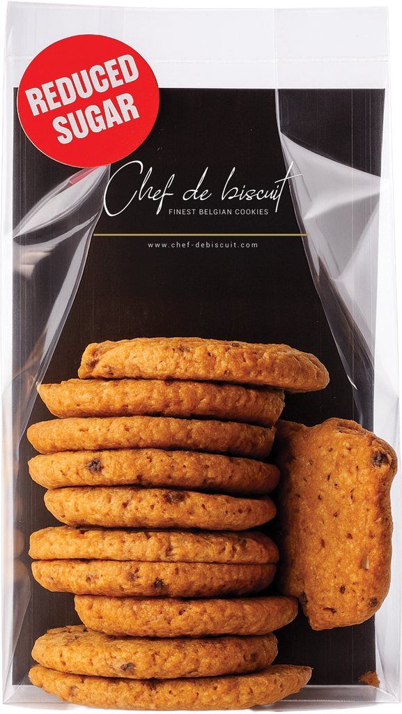 CDB AMERICAN COOKIE BELGIAN CHOCOLATE 10X100GR (SUIKERARM)