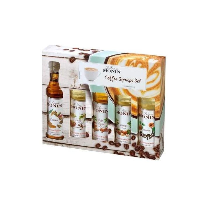 [41141001] MONIN MINI SET COFFEE 12 X 5 X 5 CL