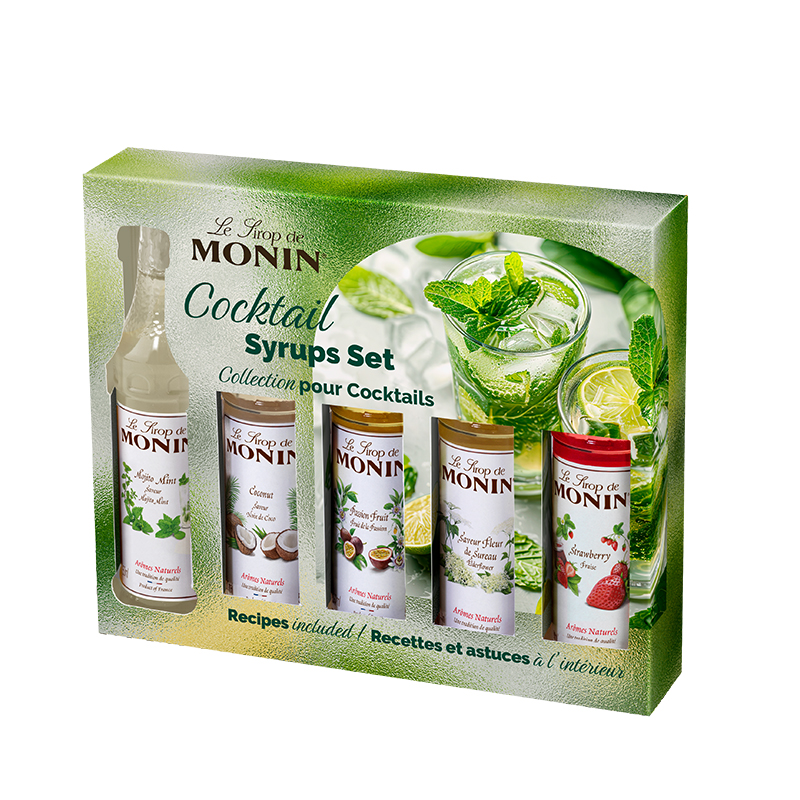 MONIN MINI SET COCKTAIL 12 X 5 X 5 CL