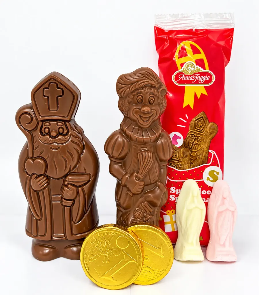 [SP03] SINTPAK 03 - SINTPAKKET SINT EN PIET 170 GR X 6 STUKS ++