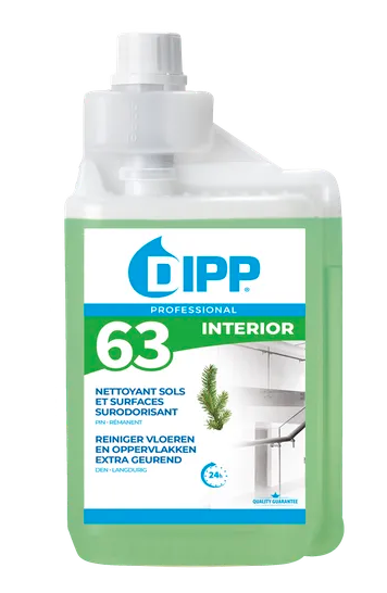 DIPP NR. 63 ALLESREINIGER VLOER EN OPPERVLAKTEN EXTRA GEUREND DEN 1L