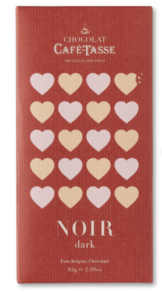 [CT/5071LOVE] CAFE-TASSE TABLET NOIR 60% LOVE 12X85GR