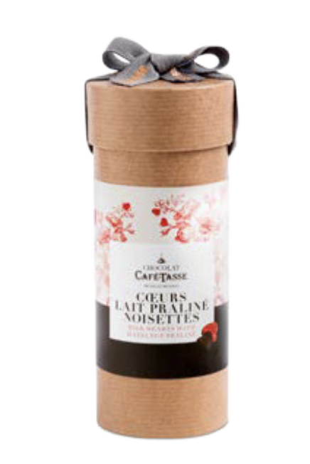 CAFE-TASSE TUBE KRAFT COEURS LAIT PRALINÉ 6 X 169GR