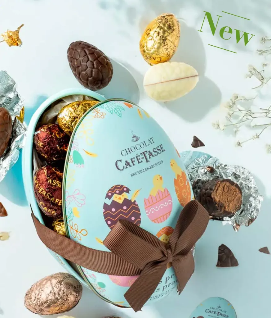 CAFE-TASSE TINNEN EI PRALINé EITJES 150 GR X 6 ST