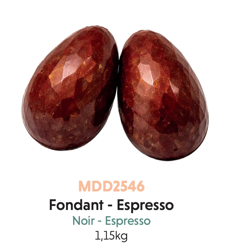 DELICE OVP EITJES DIAMANT FONDANT ESPRESSO 1,15KG