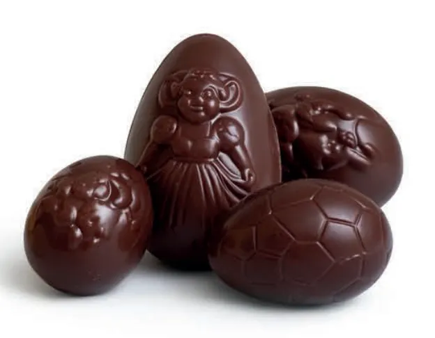 [LINP015] DELICE PAASEIEREN ASS 8CM FONDANT - 2 KG 